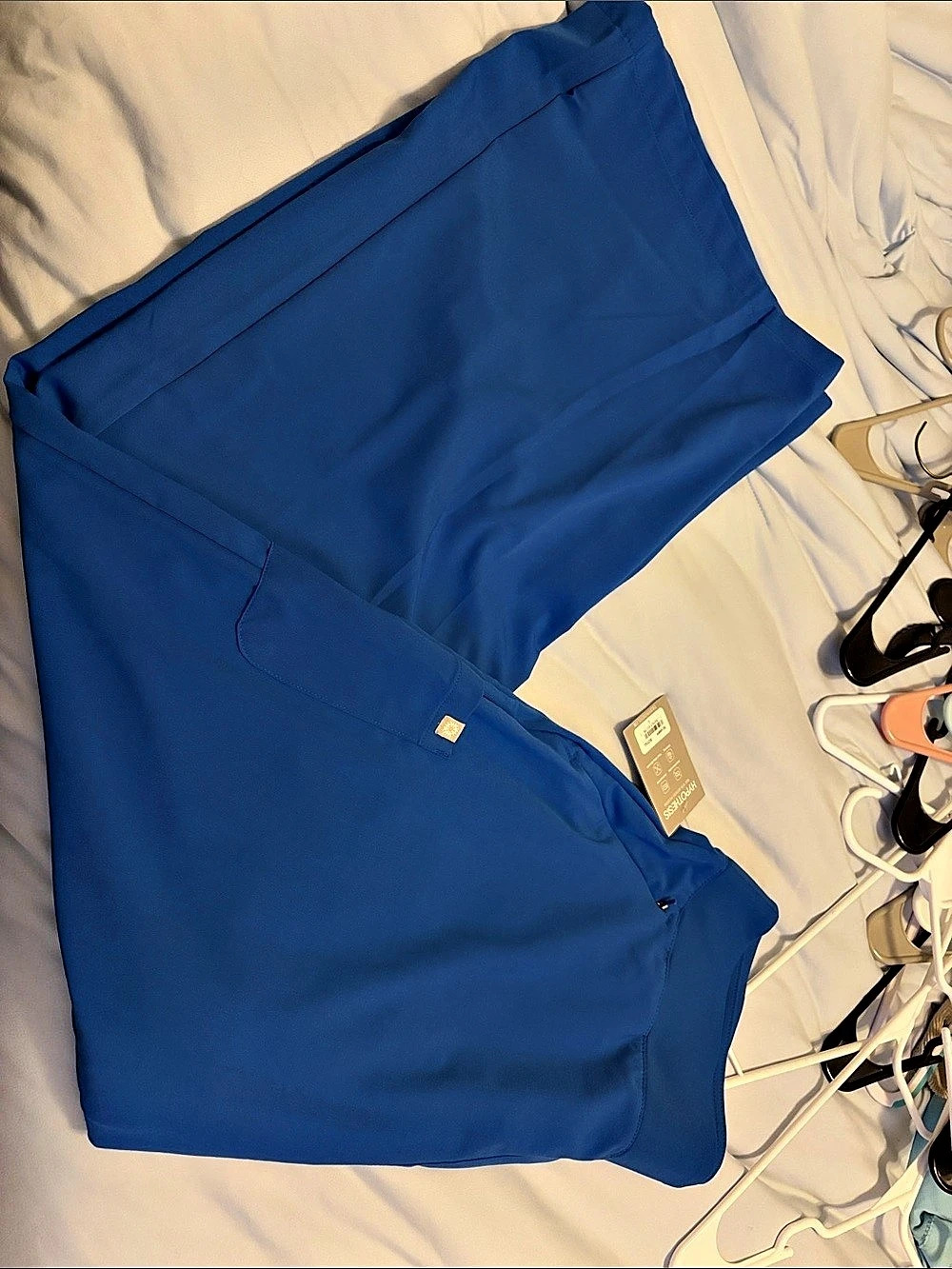 Hypothesis size large wide leg scrub pants
